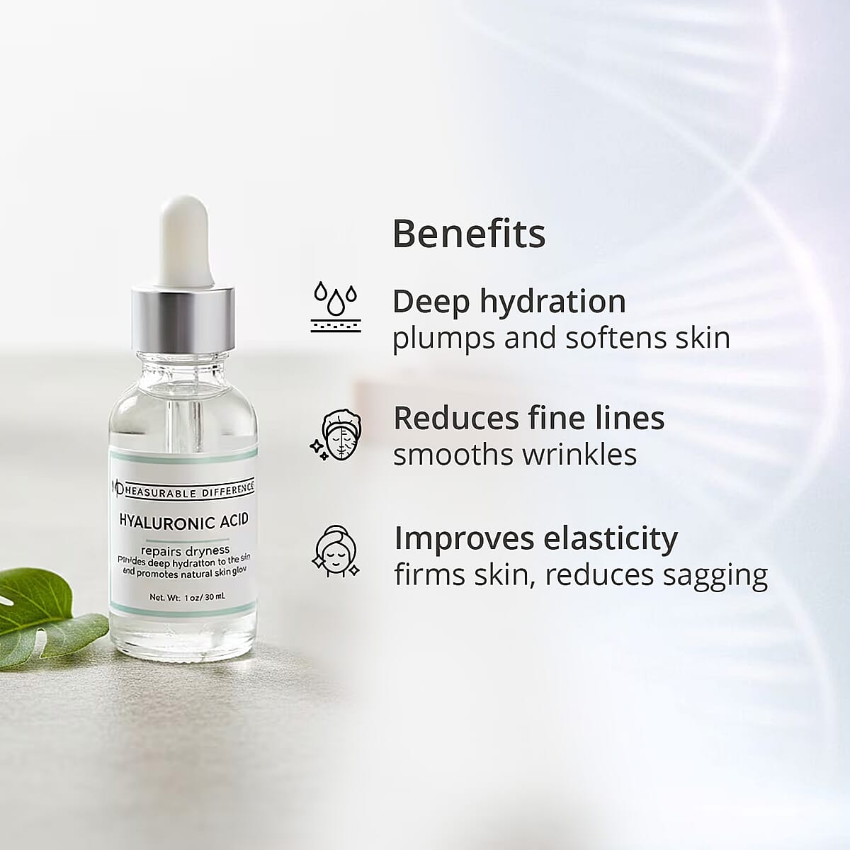 MD Hyaluronic Acid Serum 1 oz image number 3