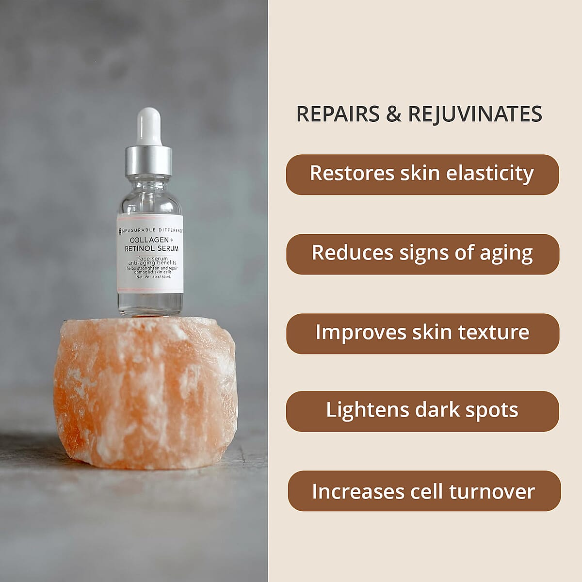 MD Collagen + Retinol Serum 1 oz image number 3