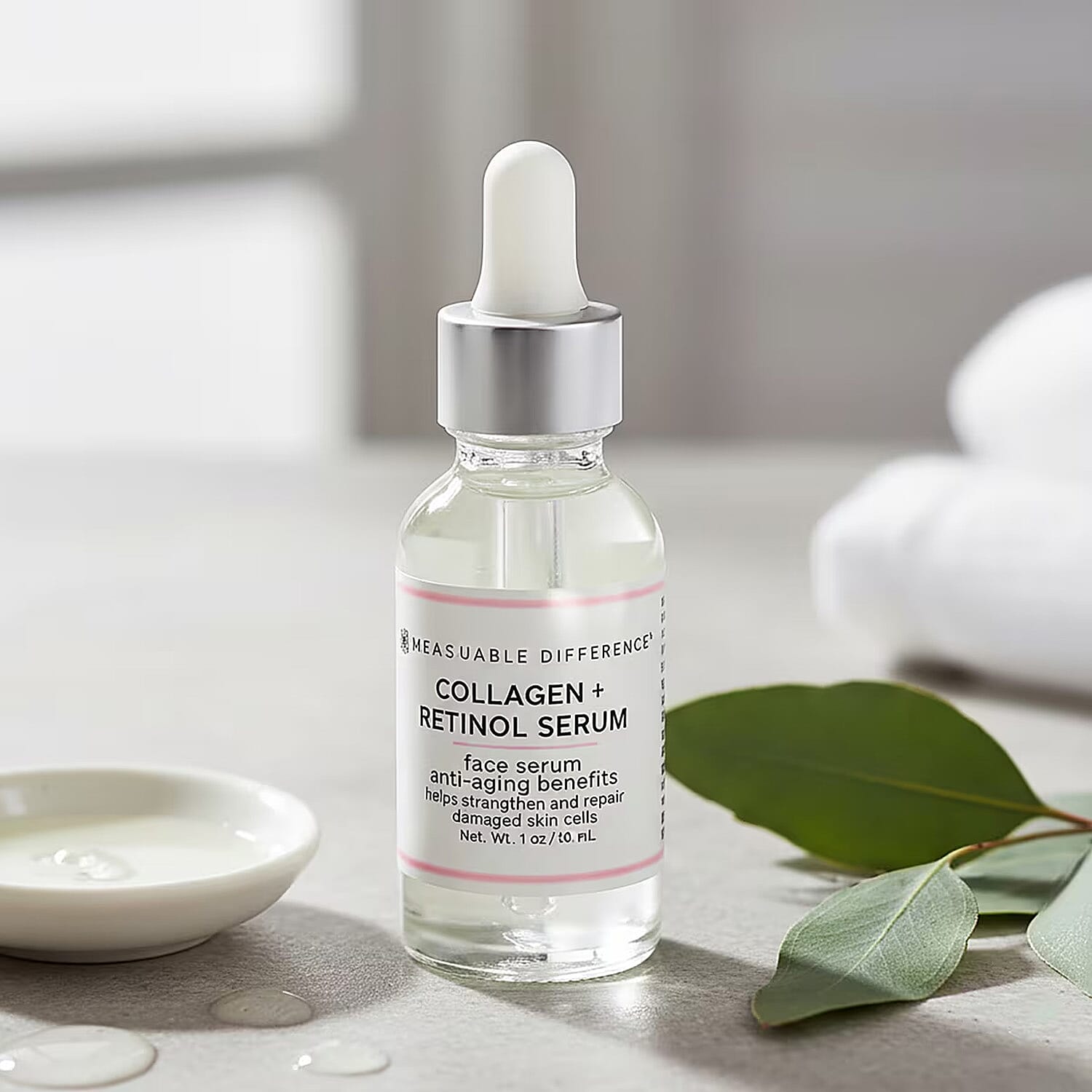 Measurable Difference Collagen + Retinol Serum 1 oz