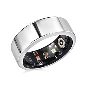 Livmore Multifunctional V1 Smart Ring in Stainless Steel (Size 6.0)