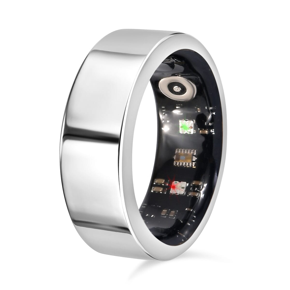 Livmore Multifunctional V1 Smart Ring in Stainless Steel (Size 6.0) image number 1