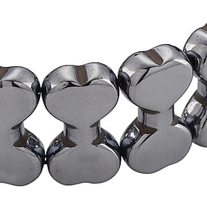 Terahertz 200.00 ctw Carved Beaded Stretch Bracelet (7-7.5In)