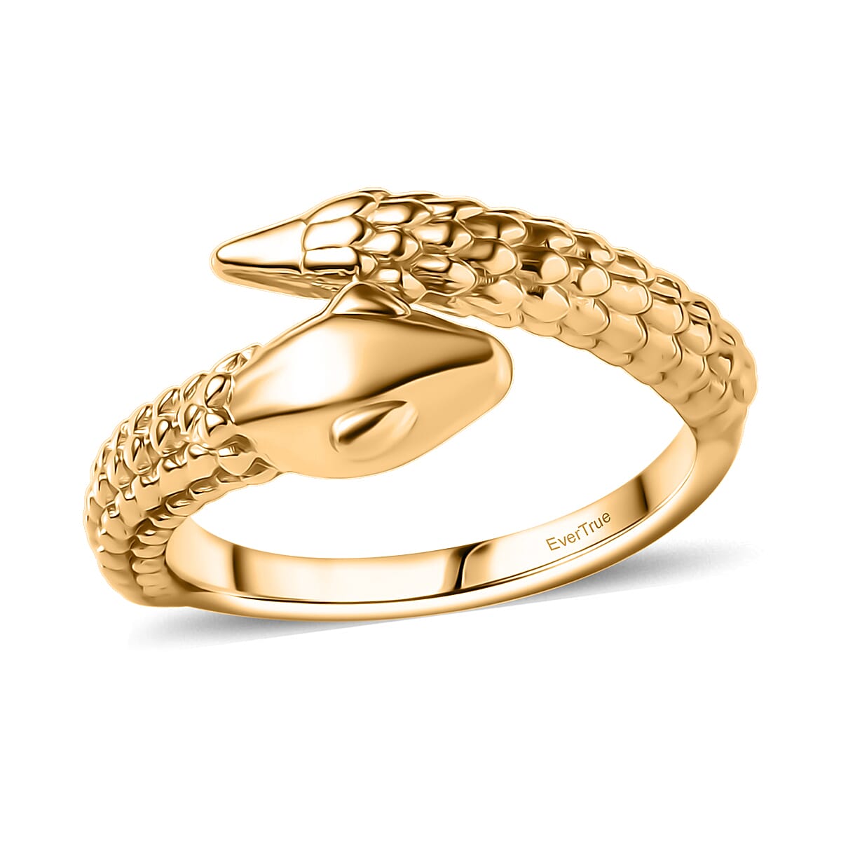 EverTrue Serpent Ring in 18K YG Plated Bronze (Size 10.0) image number 0