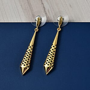 EverTrue Bronzella Collection Drop Earrings in 18K YG Plated Bronze