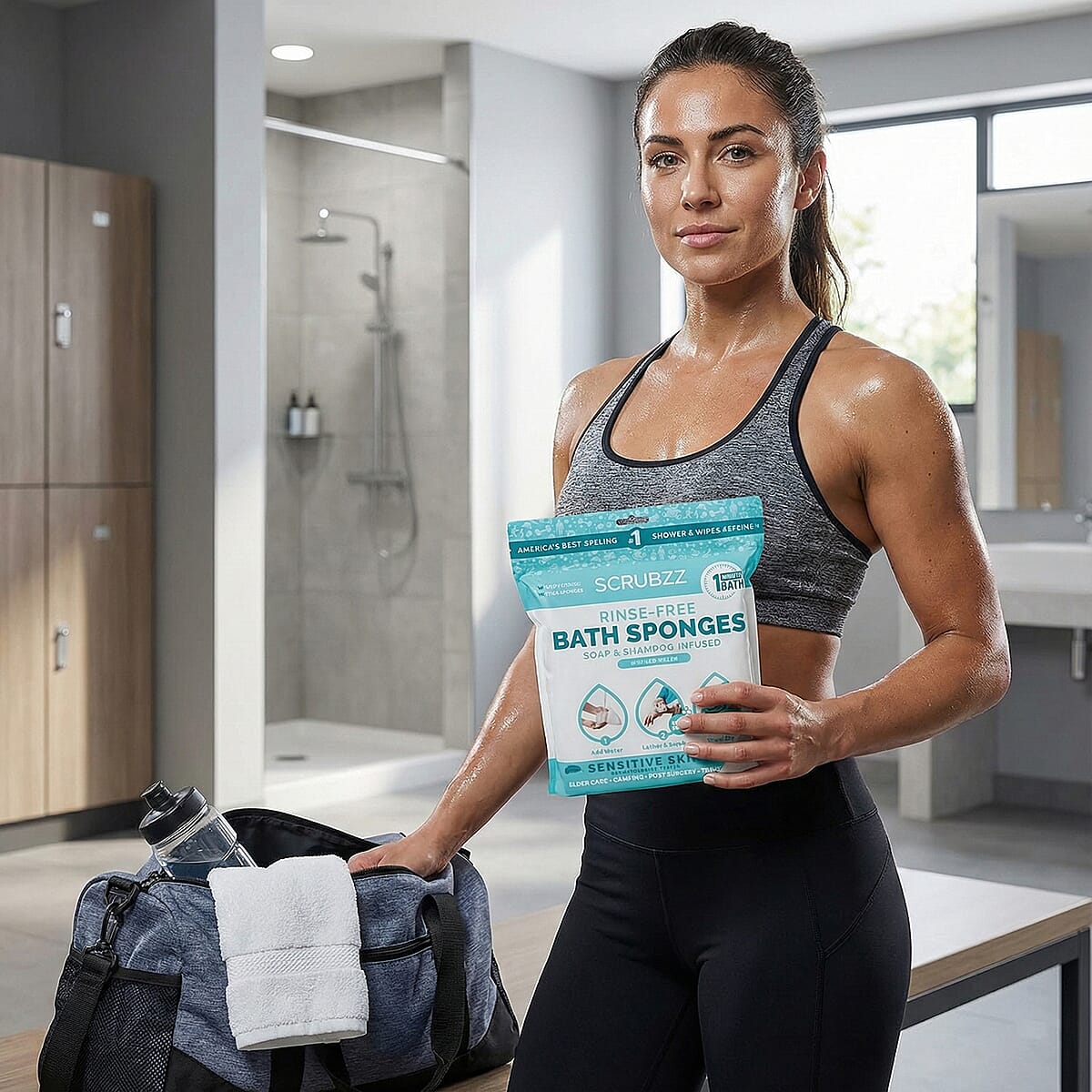 Scrubzz Bath Sponges Regular image number 2