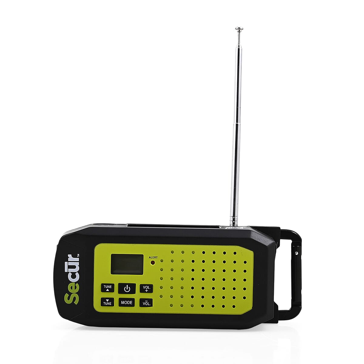 Secure NOAA Weather Band AM/FM - Flashlight, Solar Crank, Phone Charger and USB image number 0