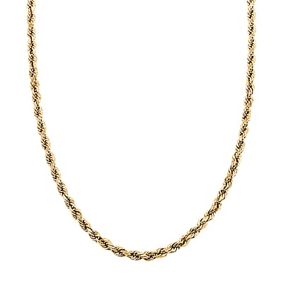 14K Yellow Gold 2.52mm Chain Necklace 24 Inches 3.9 Grams