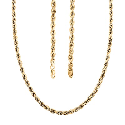 14K Yellow Gold 2.52mm Chain Necklace 24 Inches 3.9 Grams