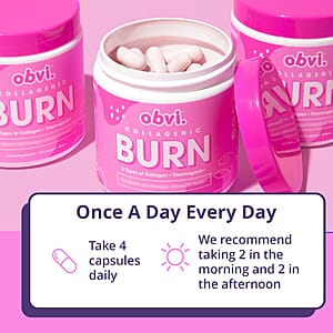 Obvi Collagenic Burn Dietary Fat Burner Supplement (120 Capsules)
