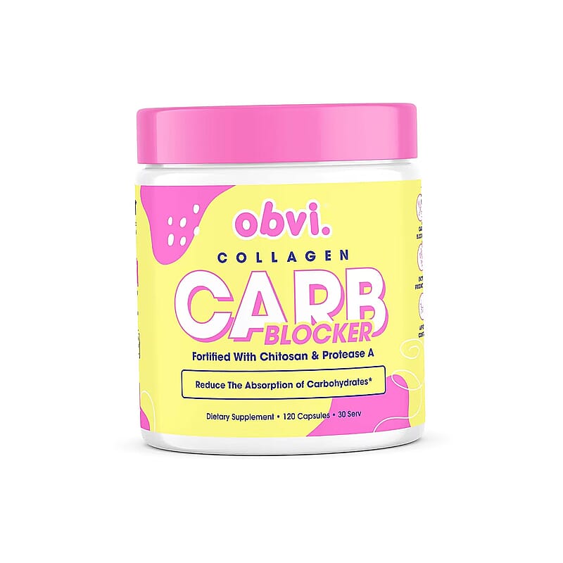 Obvi Collagen Carb Blocker Dietary Supplement (120 Capsules) Made in US