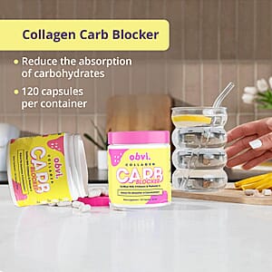 Obvi Collagen Carb Blocker Dietary Supplement (120 Capsules)