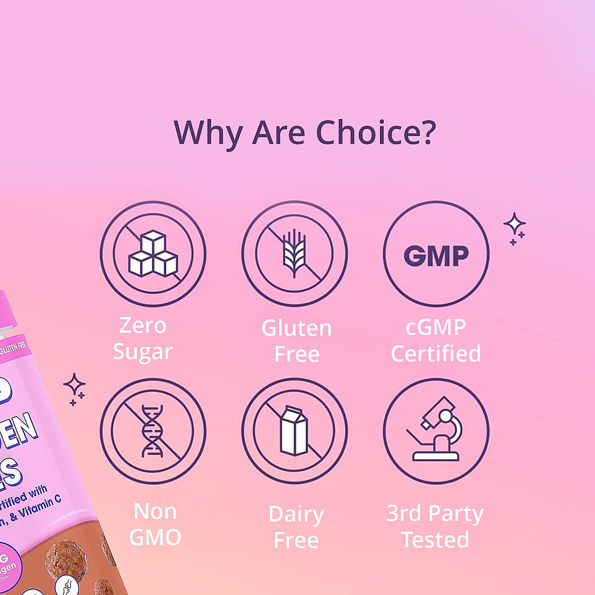 Obvi Cocoa Cereal Collagen Peptides Dietary Powder Supplement (10.90oz) image number 4