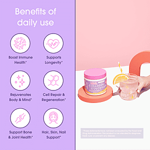 Obvi Lemon Sorbet Collagen Colostrum Dietary Powder Supplement (3.8oz)