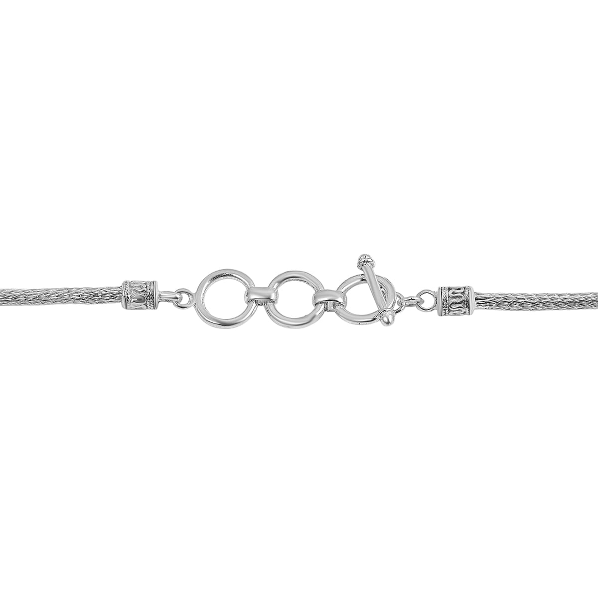 Lapis Lazuli and Multi Gemstone 18.00 ctw Necklace in Sterling Silver 20 Inches image number 6