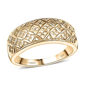 Luxoro Band Ring in 10K Yellow Gold (Size 6.0) 4.00 Grams 