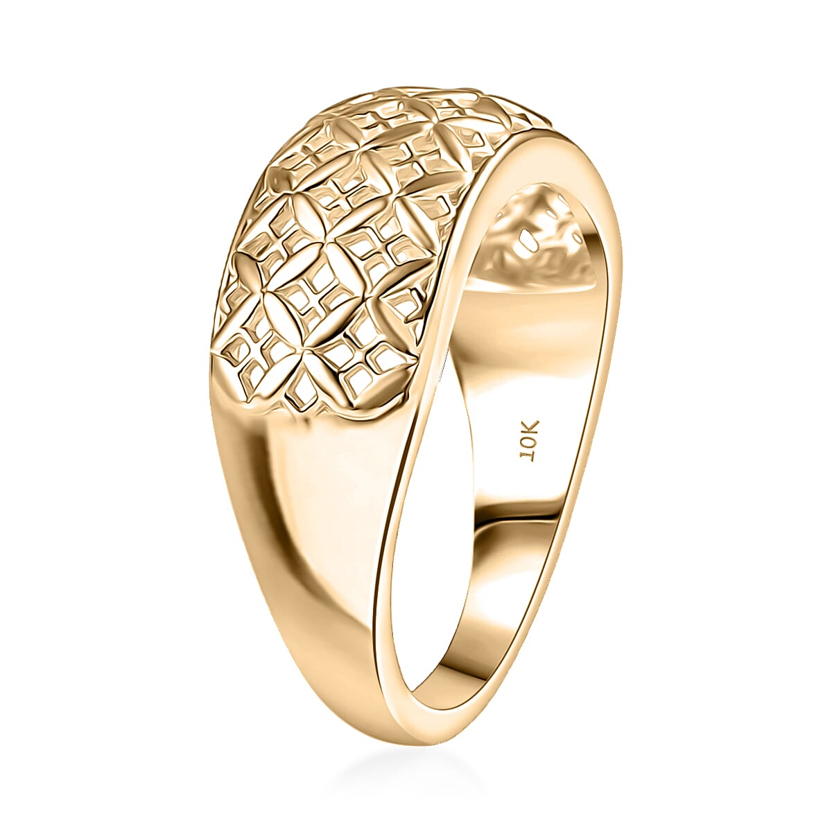 Luxoro Band Ring in 10K Yellow Gold (Size 6.0) 4.00 Grams  image number 3