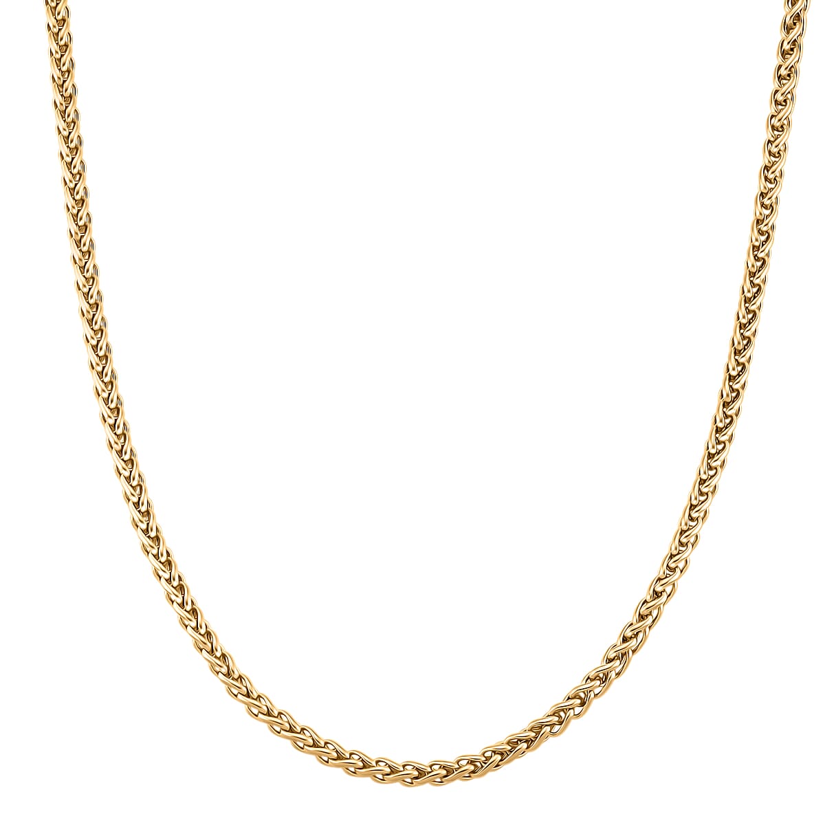 Rope Chain Necklace in ION Plated YG Stainless Steel 20-22 Inches image number 0