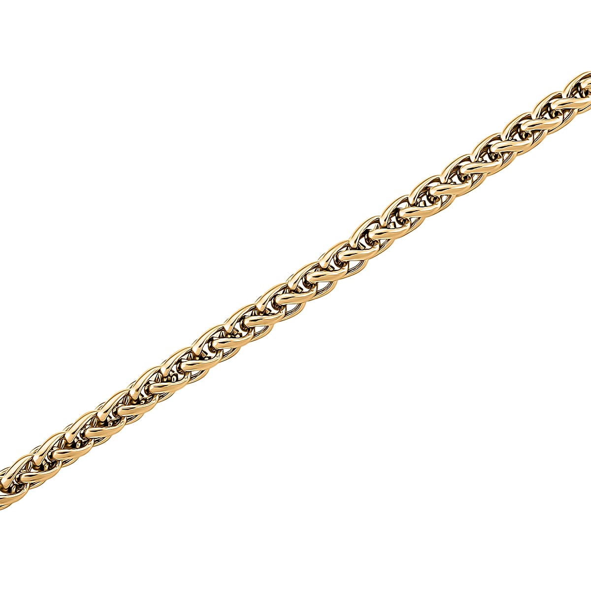 Rope Chain Necklace in ION Plated YG Stainless Steel 20-22 Inches image number 4