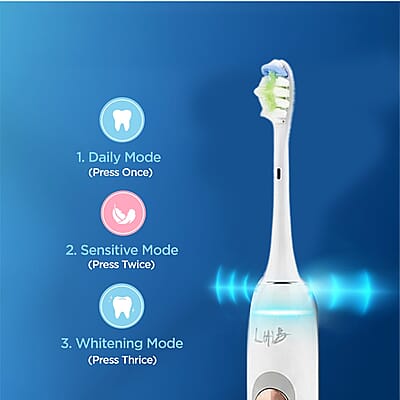 Sonus Electric Toothbrush - Blue (Lifetime Warranty)