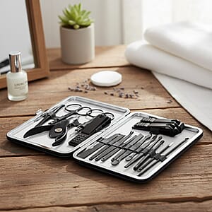 Livmore Black 18 Piece Manicure Set