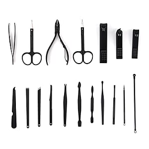 Livmore Yellow 18 Piece Manicure Set