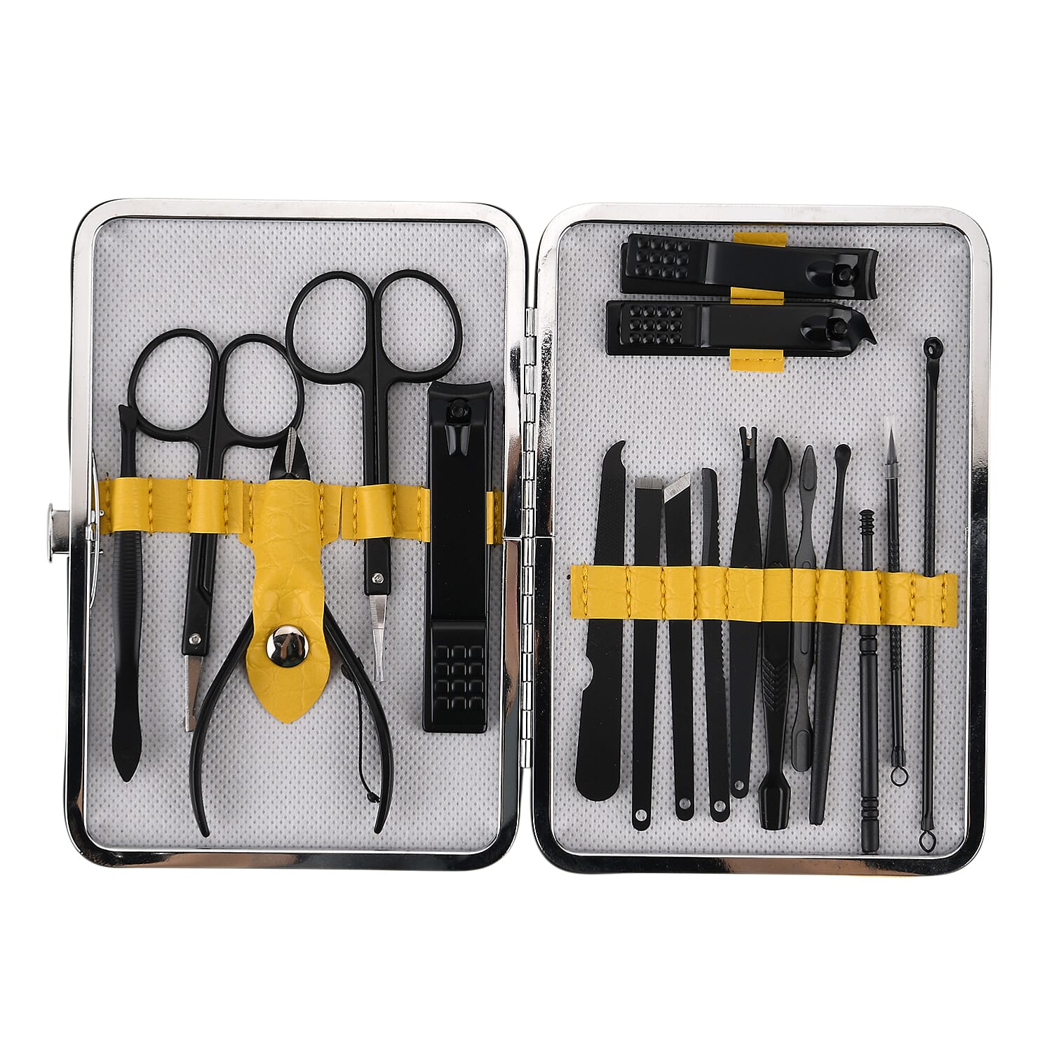Livmore Yellow 18 Piece Manicure Set