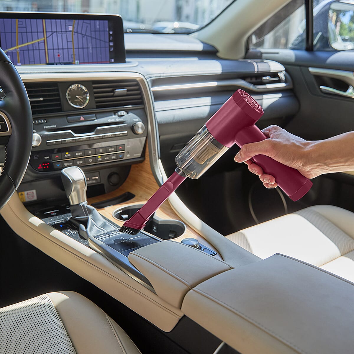 Airwoo Multi-Functional Foldable Vacuum and Blower - Maroon image number 5