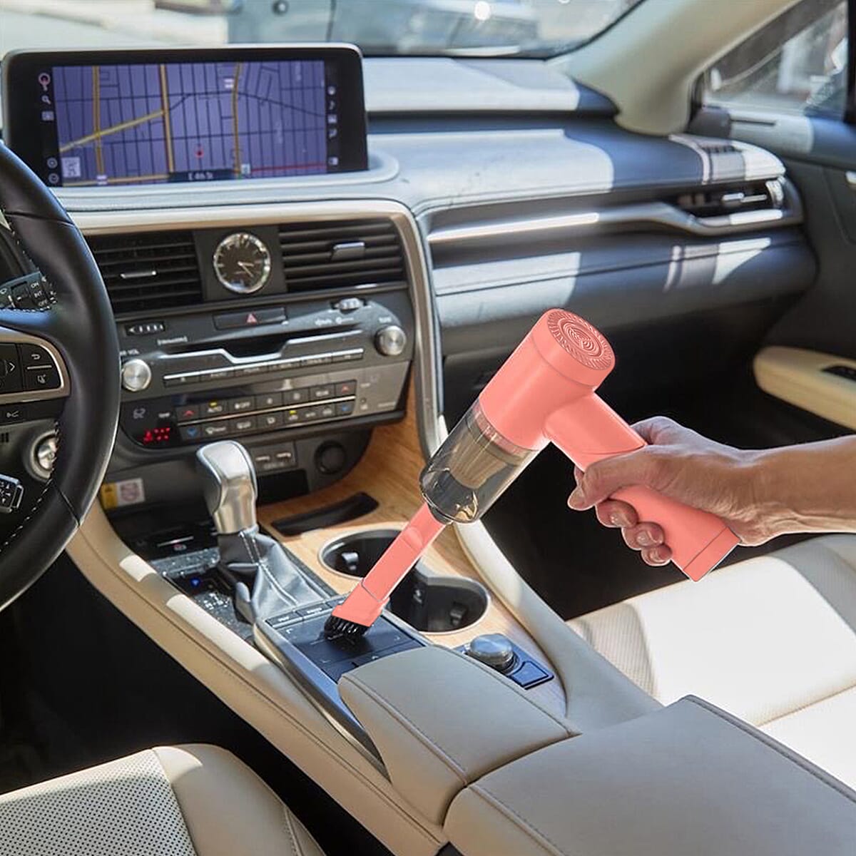 Airwoo Multi-Functional Foldable Vacuum and Blower - Coral image number 2