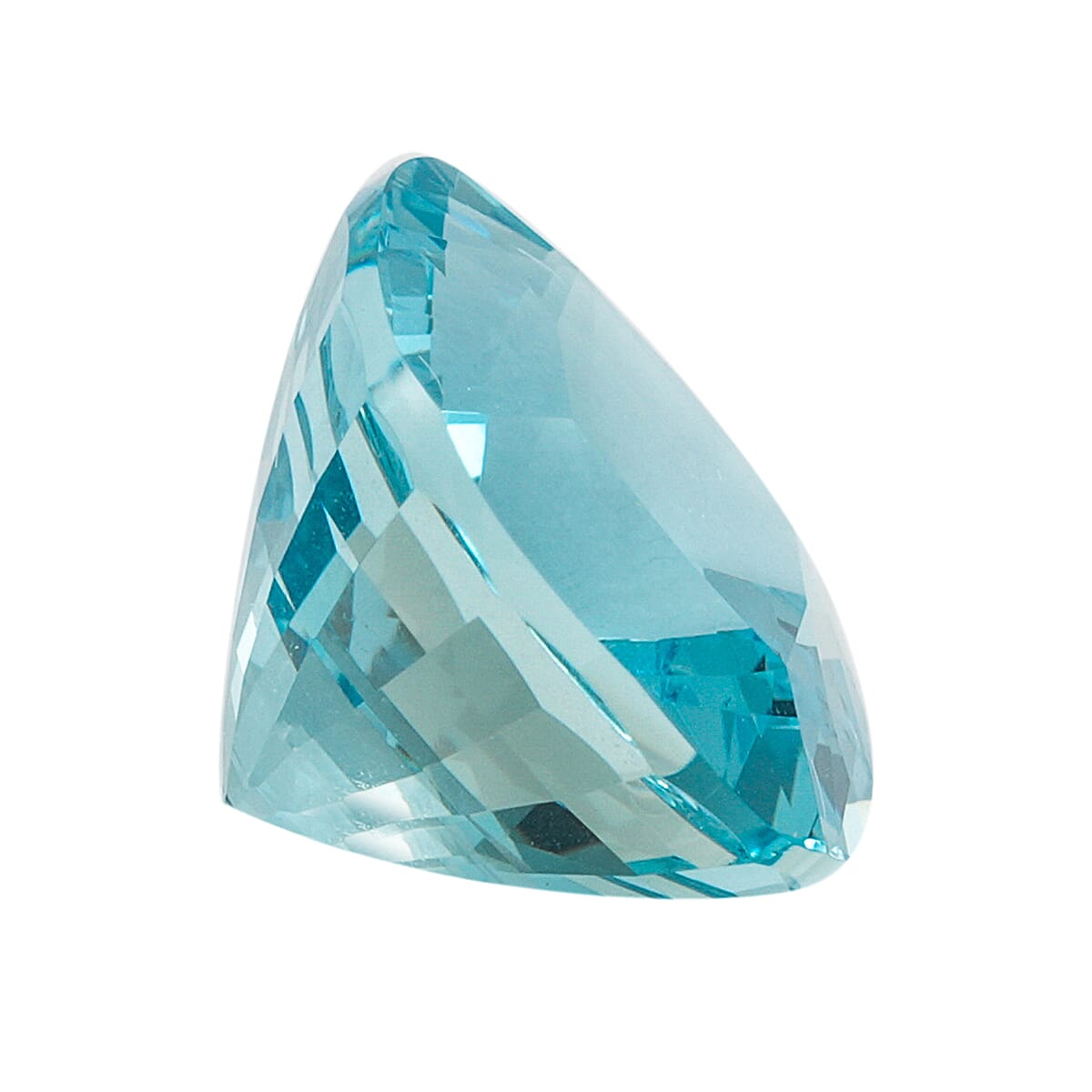 Certified & Appraised AAAA Santa Maria Aquamarine (Cush Free Size) 6.00 ctw image number 1