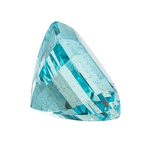 Certified & Appraised AAAA Asscher Cut Santa Maria Aquamarine (Sqr Free Size) 6.00 ctw