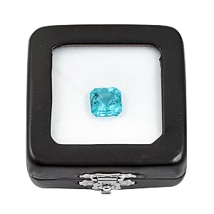 Certified & Appraised AAAA Asscher Cut Santa Maria Aquamarine (Sqr Free Size) 6.00 ctw