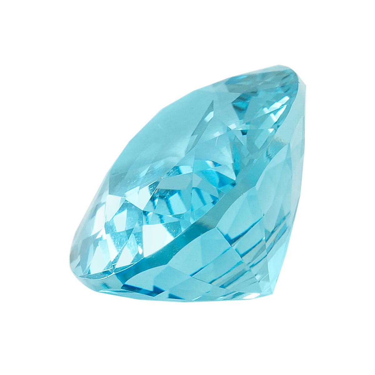 Certified & Appraised AAAA Santa Maria Aquamarine (Oval Free Size) 6.00 ctw image number 3