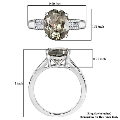 Rhapsody AAAA Turkizite and Diamond E-F VS 5.00 ctw Vibrancy of life Ring in 950 Platinum (Size 6.0) 6.80 Grams