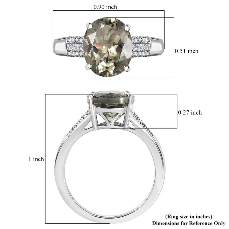 Rhapsody AAAA Turkizite and Diamond E-F VS 5.00 ctw Vibrancy of life Ring in 950 Platinum (Size 6.0) 6.80 Grams