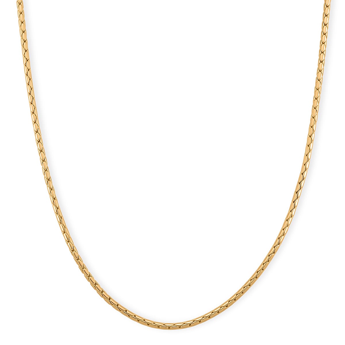 EverTrue Geometric Chain Necklace 20 Inches in 18K YG Plated image number 0