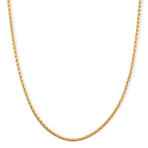 EverTrue Geometric Chain Necklace 20 Inches in 18K YG Plated