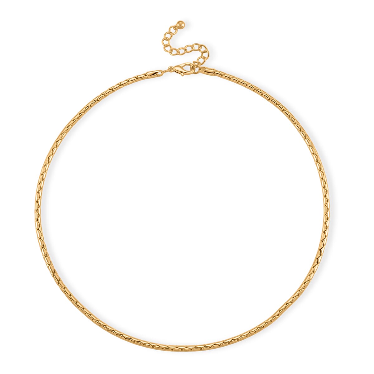 EverTrue Geometric Chain Necklace 20 Inches in 18K YG Plated image number 2