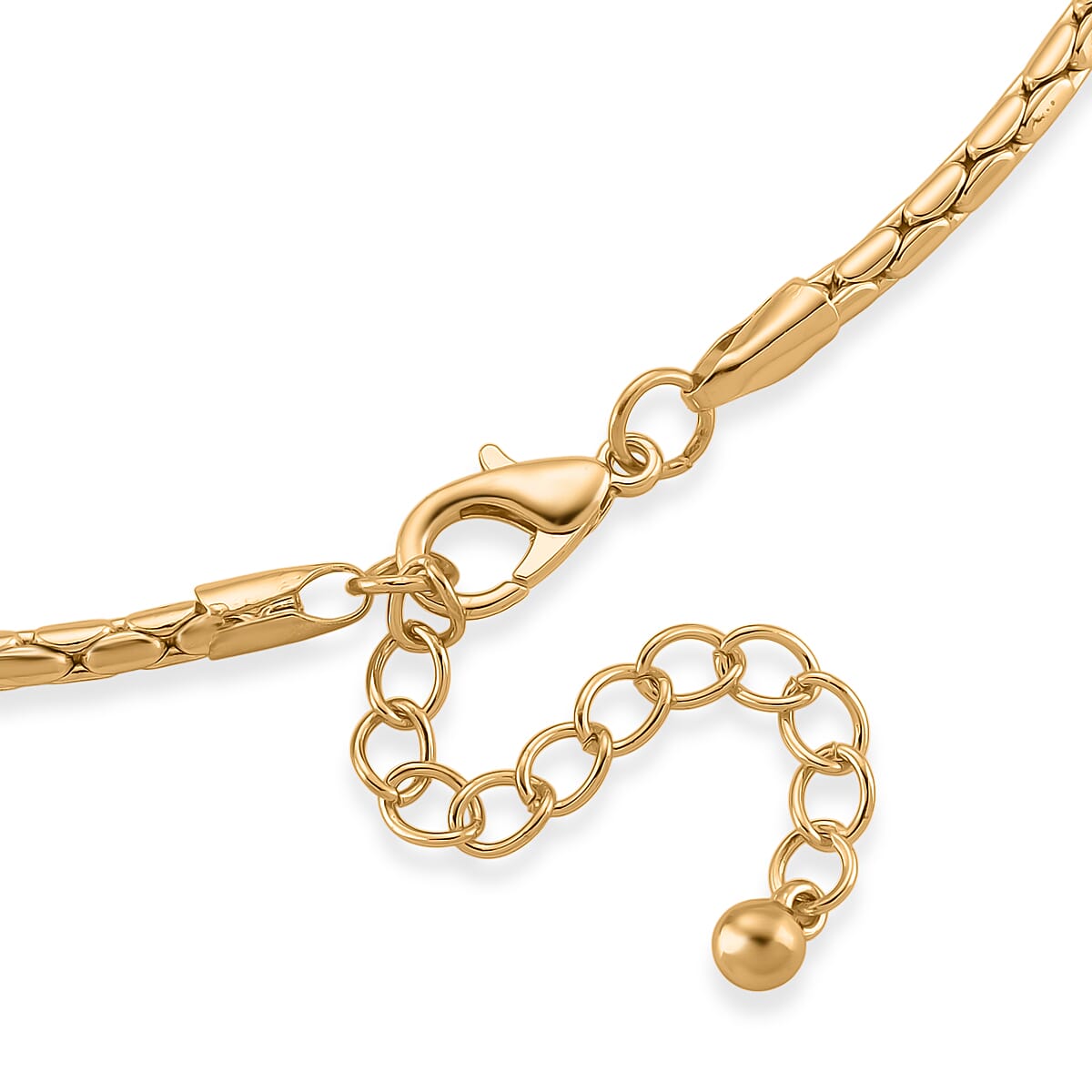 EverTrue Geometric Chain Necklace 20 Inches in 18K YG Plated image number 4