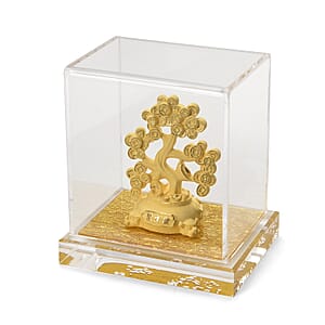 Doorbuster 24K Golden Wealth Blossom Money Tree Collectible Ornament 10mg (Del. in 7 -10 Days)