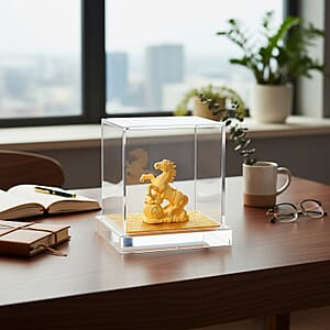  24K Golden Prosperous Gallop 2026 Horse Collectible Ornament 10mg
