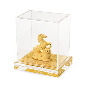  24K Golden Prosperous Gallop 2026 Horse Collectible Ornament 10mg
