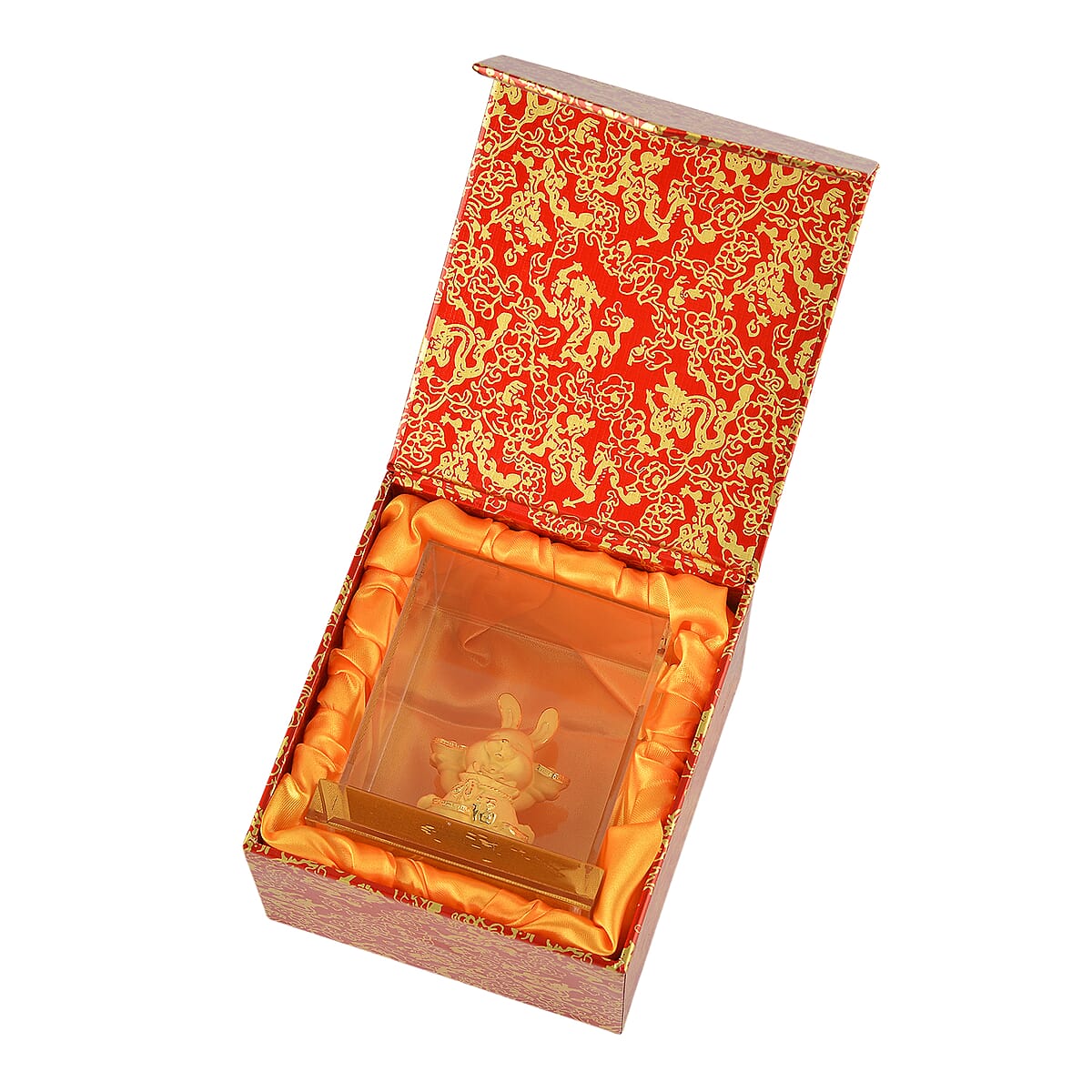 Doorbuster 24K Golden Blessings Fu Rabbit Collectible Ornament 10mg (Del. in 7 -10 Days) image number 4