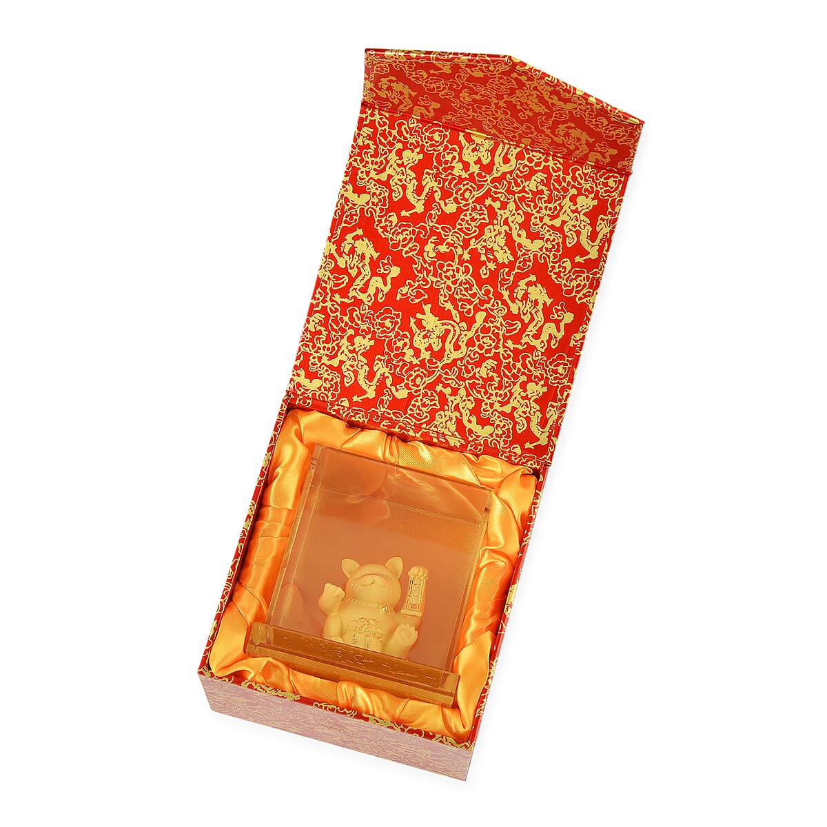 Doorbuster 24K Golden Fortune Money Cat Collectible Ornament 10mg image number 4