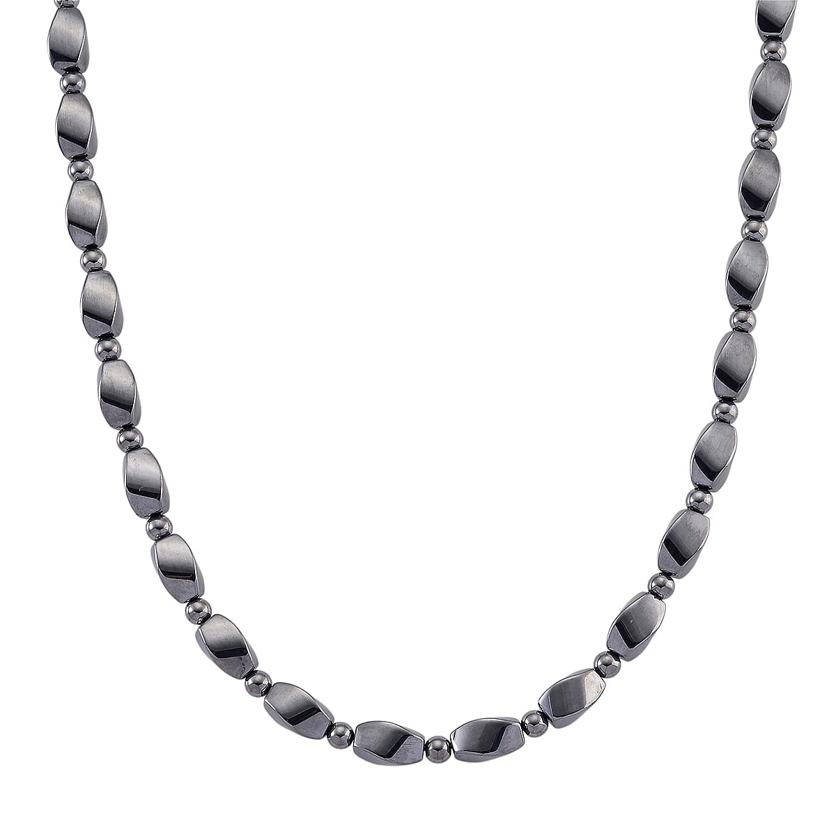 Terahertz 200.00 ctw Beaded Necklace in Stainless Steel 18 Inches image number 0
