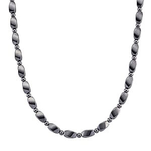 Terahertz 200.00 ctw Beaded Necklace in Stainless Steel 18 Inches