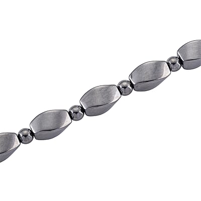 Terahertz 200.00 ctw Beaded Necklace in Stainless Steel 18 Inches