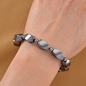  Terahertz 90.00 ctw Fancy and Beaded Stretch Bracelet