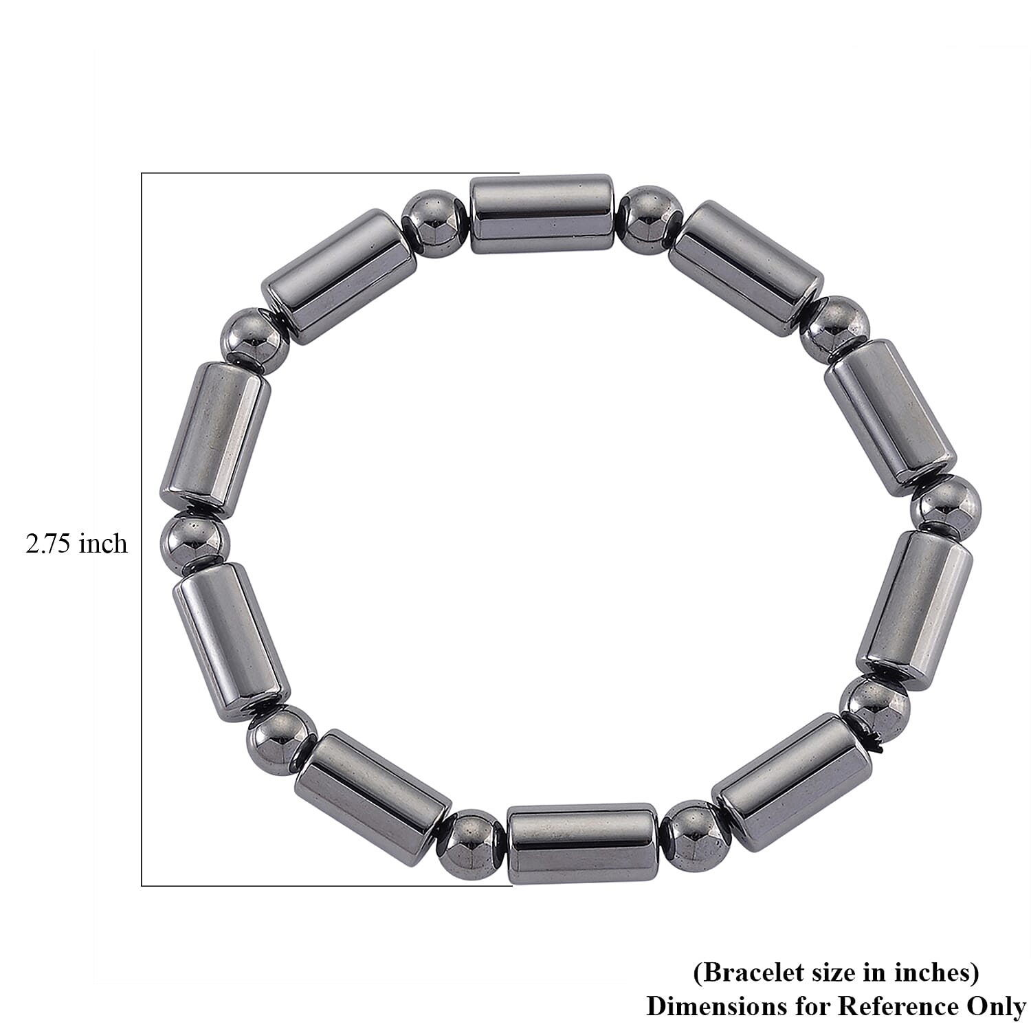  Terahertz 100.00 ctw Fancy and Beaded Stretch Bracelet
