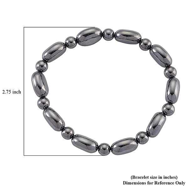 Terahertz 80.00 ctw Fancy and Beaded Stretch Bracelet