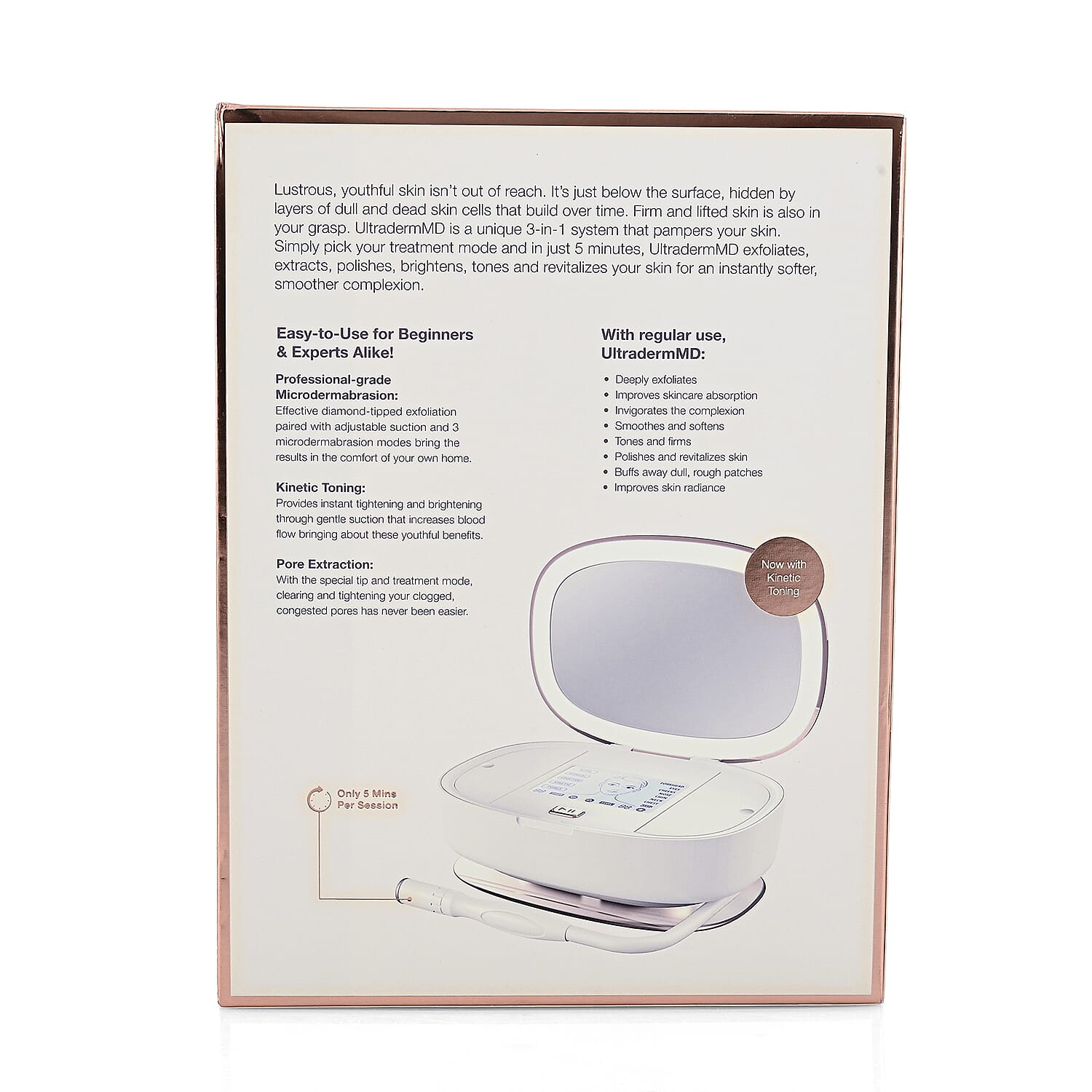 One Time Only Trophy Skin MicrodermMD The 3-In-1 At-Home Premium Microdermabrasion Device